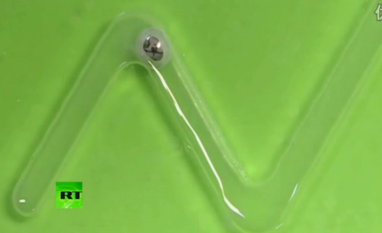 液體金屬機器-離子液體是否可以運用其中？